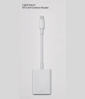 Lightning 8 Pin to SD Card Camera Reader, iPhone iPad Conversion Adapter Conversion Cable - Imported from UK